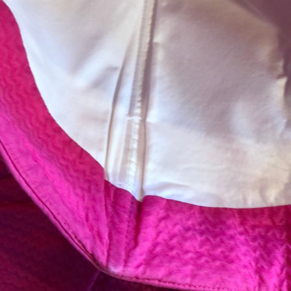 Pink + Green Lily Pulitzer Dress w Front Pockets - Picture 5 of 8